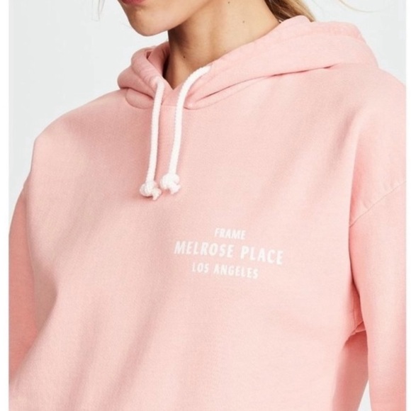 Frame Denim Tops - FRAME DENIM -  Pink Hoodie